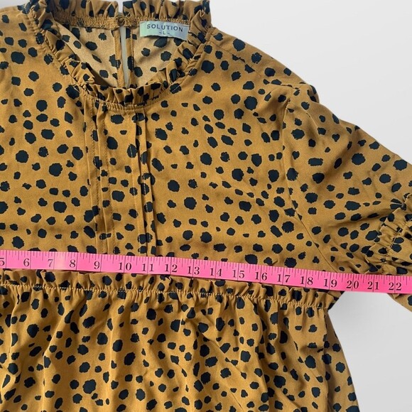 Leopard Print Solution Dress Large - Picture 9 of 9